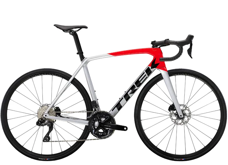 EX DISPLAY Trek Emonda SL 6 105 Di2 Road Race Bike 50 2023 in Quicksilver Red